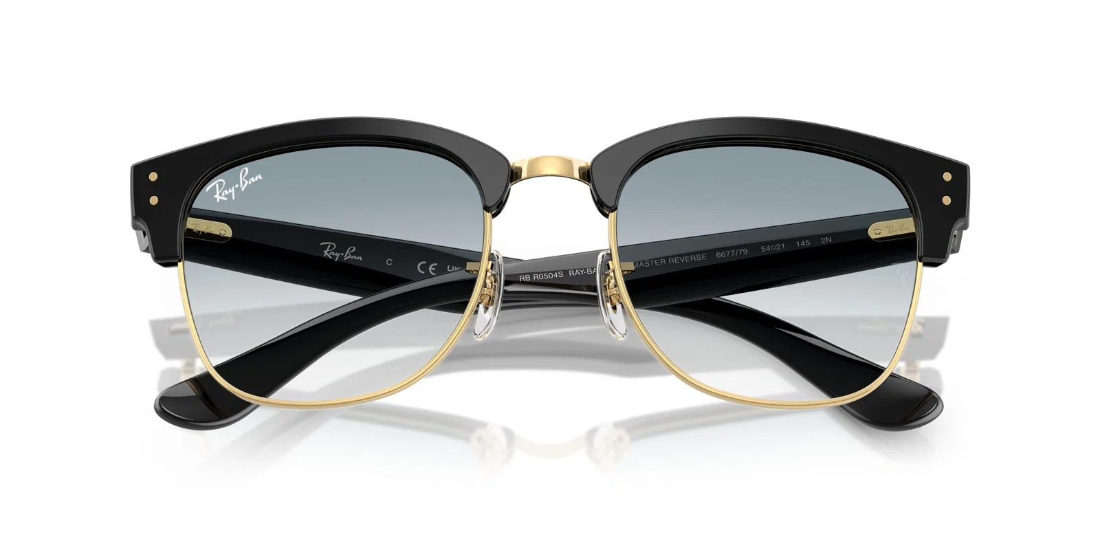 Ray-Ban Clubmaster Reverse R0504S Sunglasses - view 56